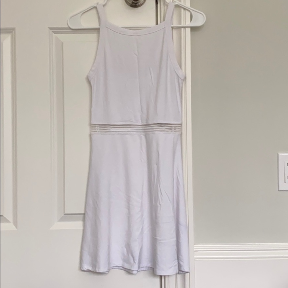 White Garage Dress